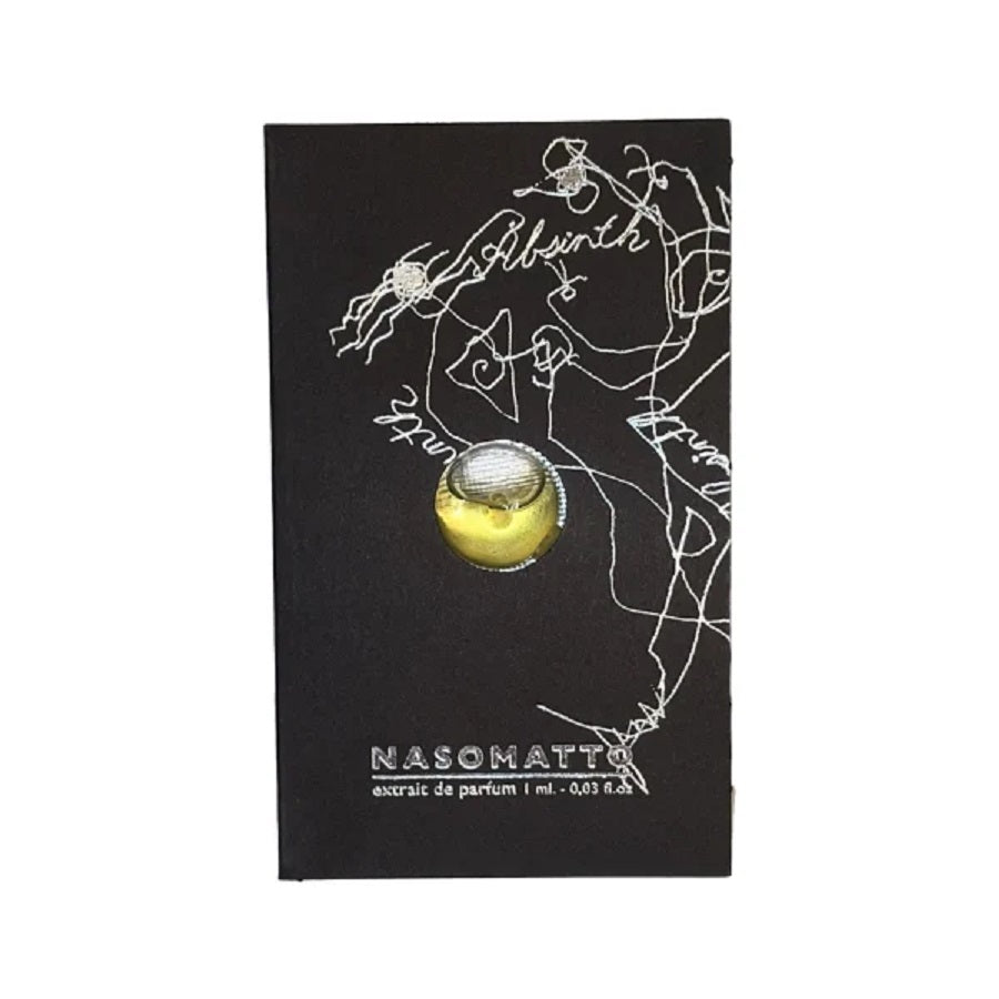 Amostra oficial do perfume Nasomatto Absinth 1ml 0.03 fl.oz.