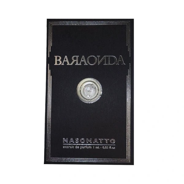 דגימת בושם רשמית של Nasomatto Baraonda 1ml 0.03 fl.oz.