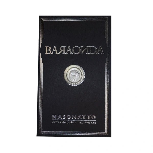 Amostra oficial do perfume Nasomatto Baraonda 1ml 0.03 fl.oz.