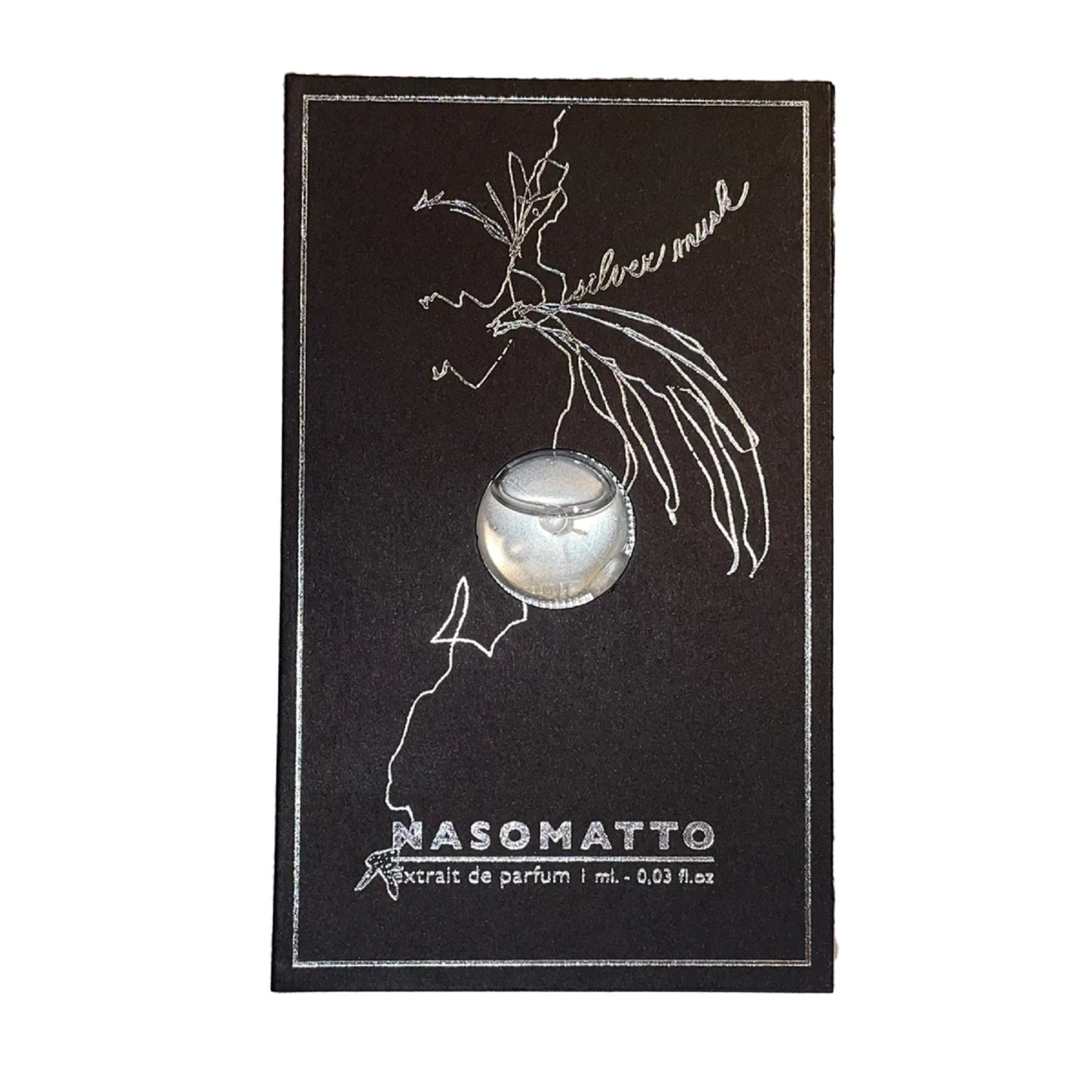 Nasomatto Silver Musk resmi parfüm numunesi 1ml 0.03 fl.oz.