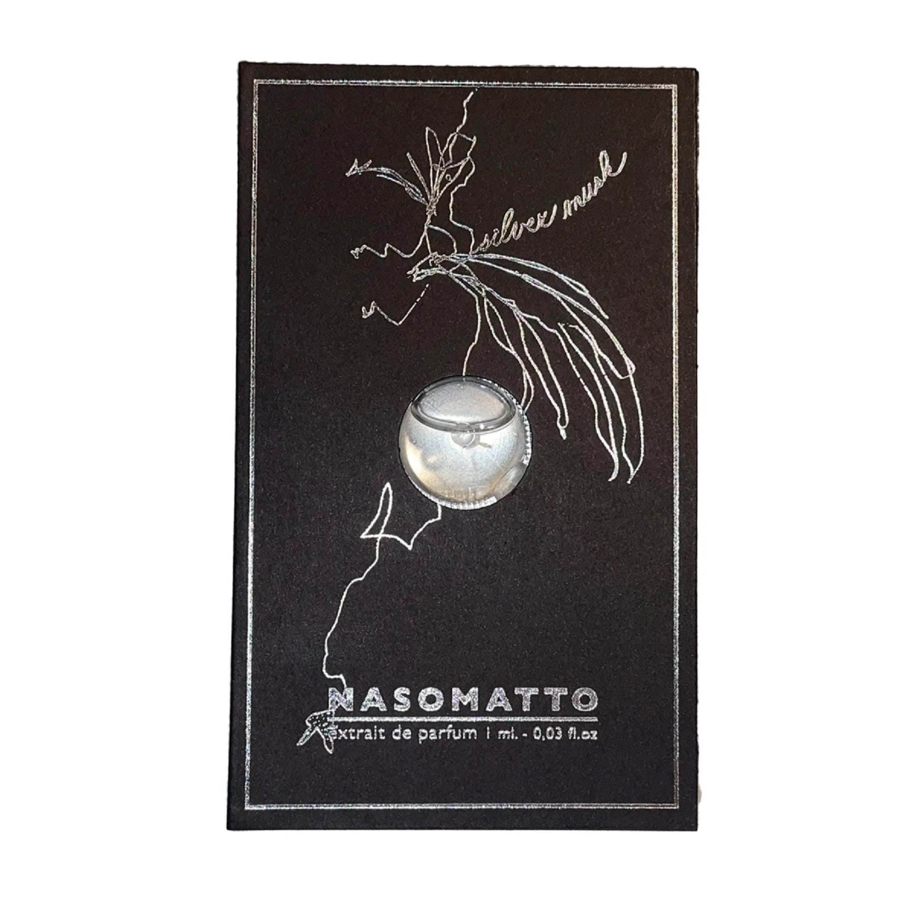 Nasomatto Silver Musk resmi parfüm numunesi 1ml 0.03 fl.oz.