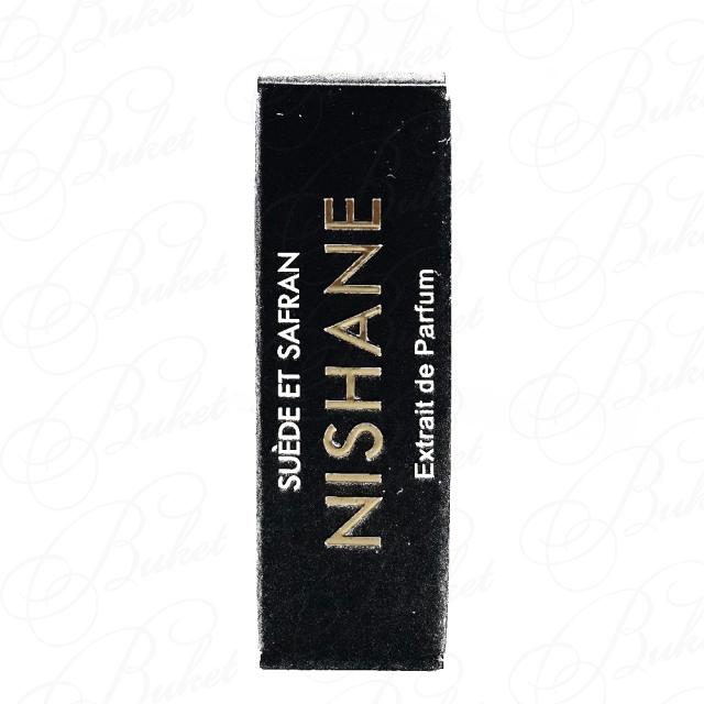 Nishane Suede et Safran 1.5 ML 0.05 fl. onças amostras oficiais de perfume