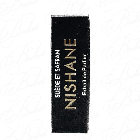 Nishane Suede et Safran 1.5 ML 0.05 fl. oz. offisielle parfymeprøver