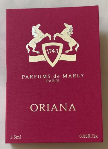 Fragrância oficial Parfums De Marly Oriana amostras 1.5ml 0.05 fl. onças