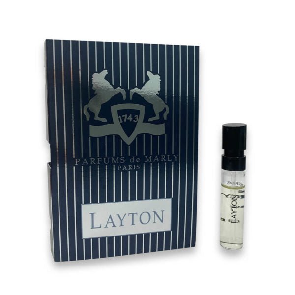 Parfums de Marly Layton hivatalos parfümminták, Parfums de Marly Layton oficjalne oryginalne perfumy, Parfums de Marly Layton mostre oficiale de parfum Parfums de Marly Layton, Официальные образцы парфюмерии Parfums de Marly Layton