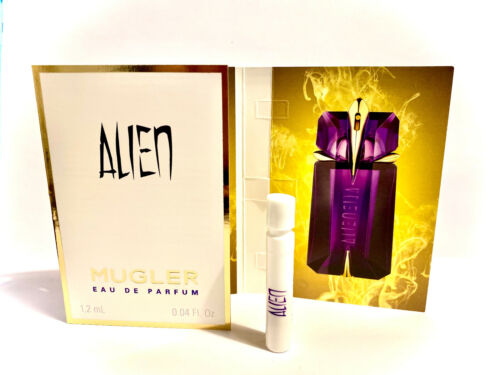 Thierry Mugler Alien eau de parfum 1.2ml 0.04 fl. onças amostras oficiais de perfume