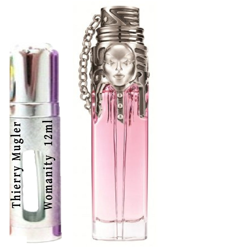 Thierry Mugler Womanity samples 12ml