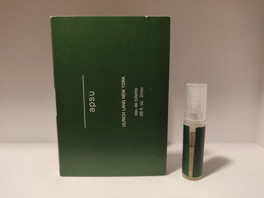 ウルリッヒ ラング アプス 2ml 0.06 fl. オズ。 公式香水サンプル