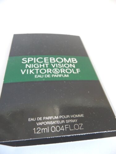 Viktor and Rolf Spicebomb Night Vision 1.2 مل 0.04 أونصة سائلة أوقية. عينات العطور الرسمية
