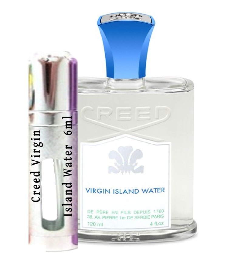 Échantillons d'eau des îles Vierges 6 ml