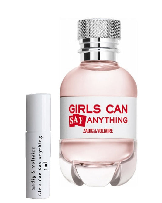 Zadig & Voltaire Girls can Say Anything scent sample 1ml