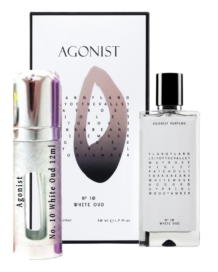 Agonist No. 10 White Oud samples 12ml