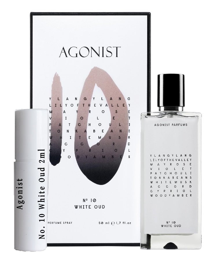 Agonist No. 10 White Oud samples 2ml