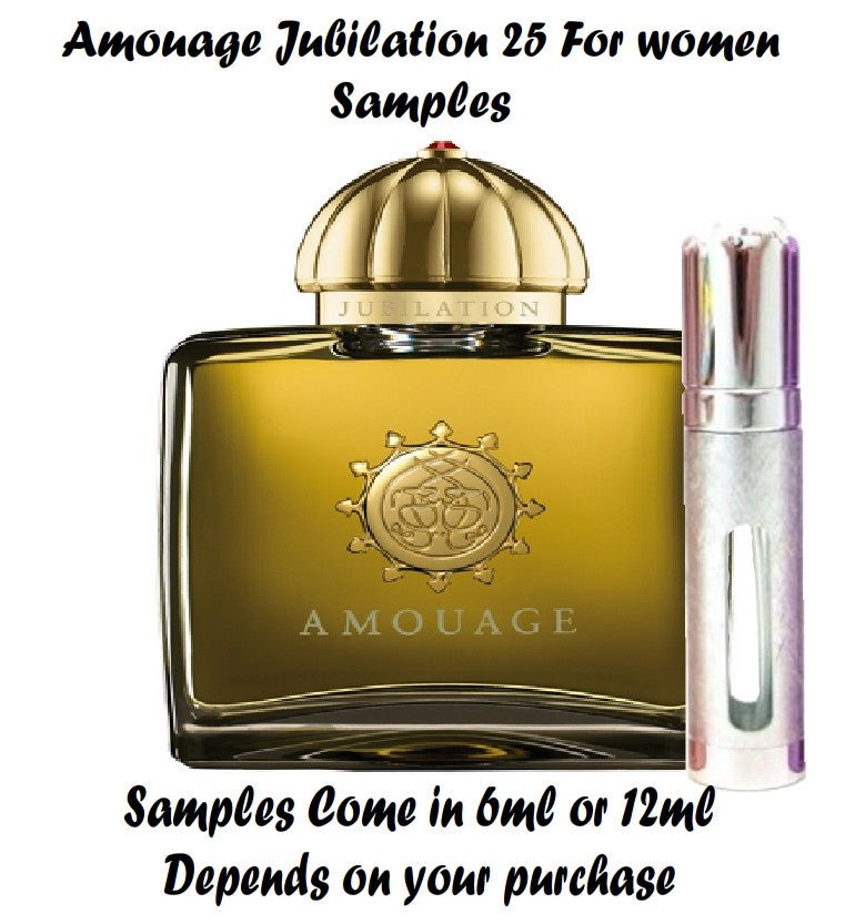 Amouage Jubilation 25 samples