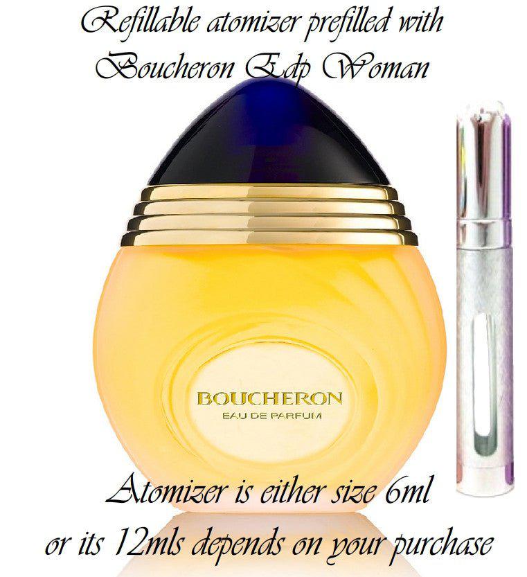Boucheron sample perfume spray Eau de Parfum