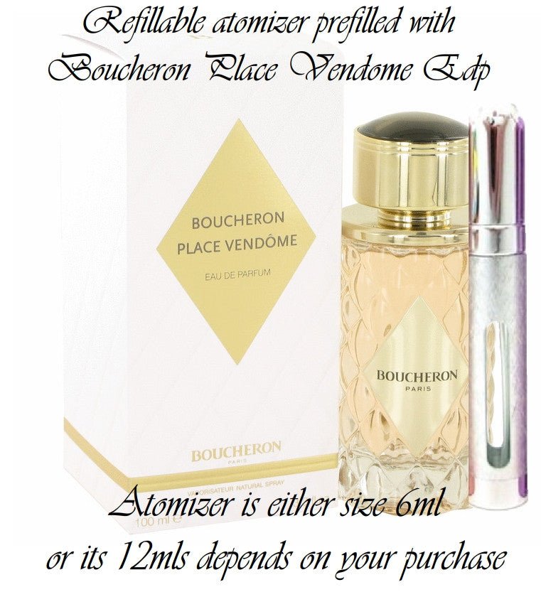 Boucheron Place Vendome sample perfume spray