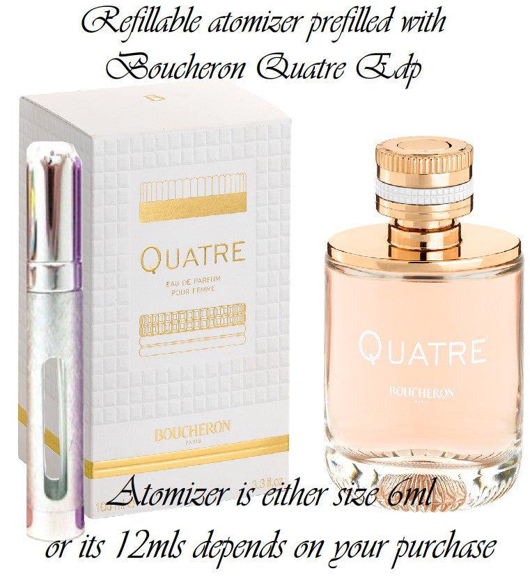 Boucheron Quatre sample perfume spray