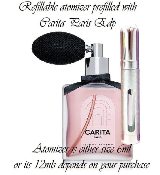 Spray de parfum échantillon Carita-Carita-Carita-creedparfums échantillons