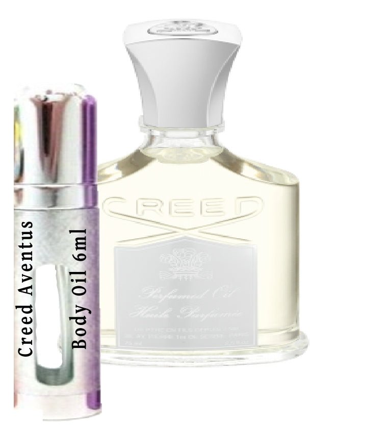 Creed Échantillons d'huile corporelle Aventus 6ml