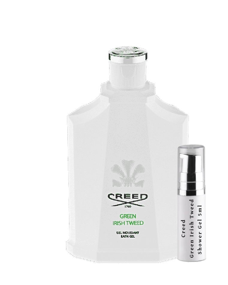 Creed Green Irish Tweed Shower Gel samples