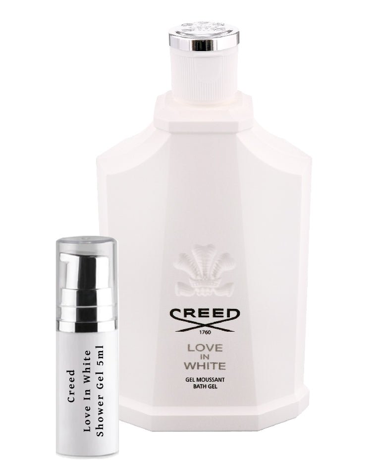 Creed Échantillons de gel douche Love In White