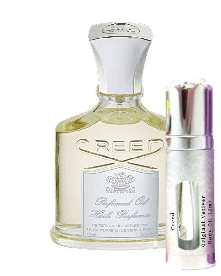 Creed Original Vetiver Body Oil samples 12ml