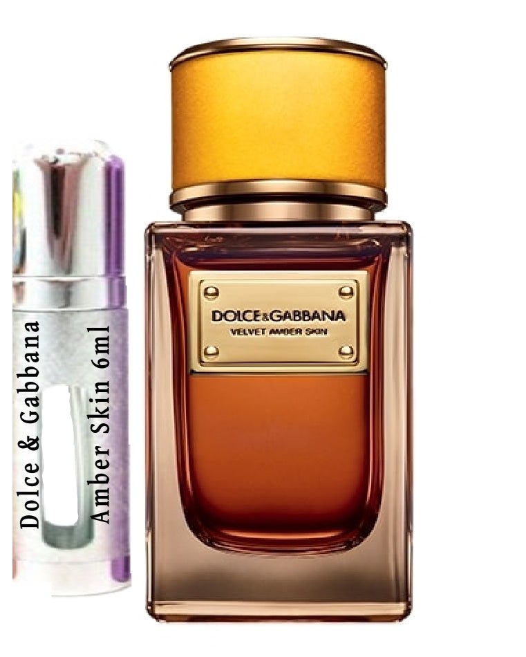 Dolce and Gabbana Amber Skin samples 6ml