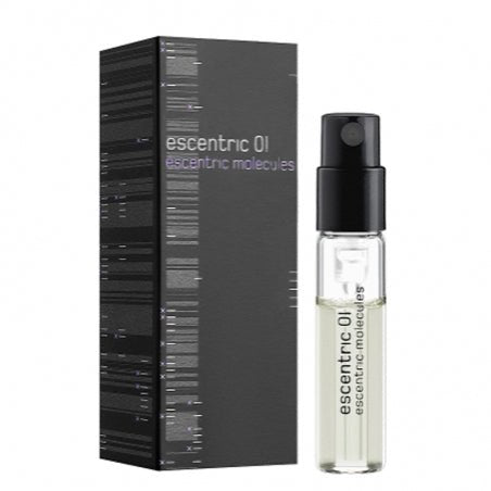 Escentric Molecules Escentric 01 amostra oficial do perfume 2ml 0.06 fl. onças