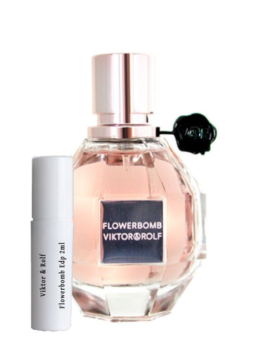 Amostras de Viktor & Rolf Flowerbomb Eau De Parfum-Viktor & Rolf Flowerbomb-Viktor & Rolf-2ml-creedamostras de perfumes