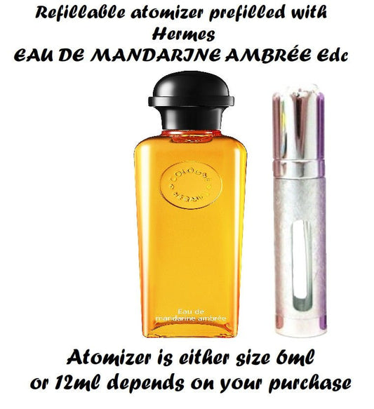 Hermes EAU DE MANDARINE AMBRÉE 샘플