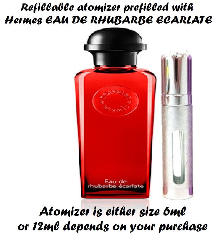 vzorky parfémů Hermes EAU DE RHUBARBE ECARLATE