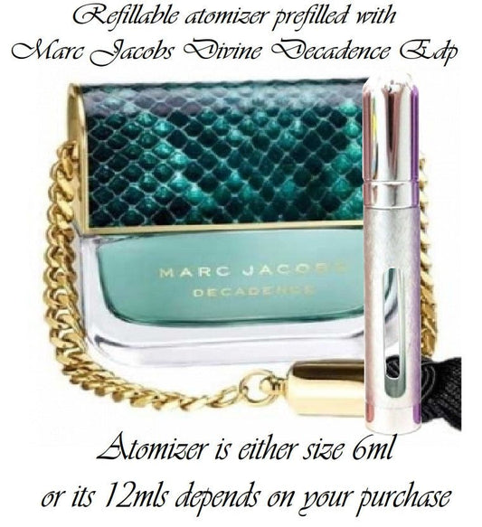 Marc Jacobs Divine Decadence Eau De Parfum perfume sample spray
