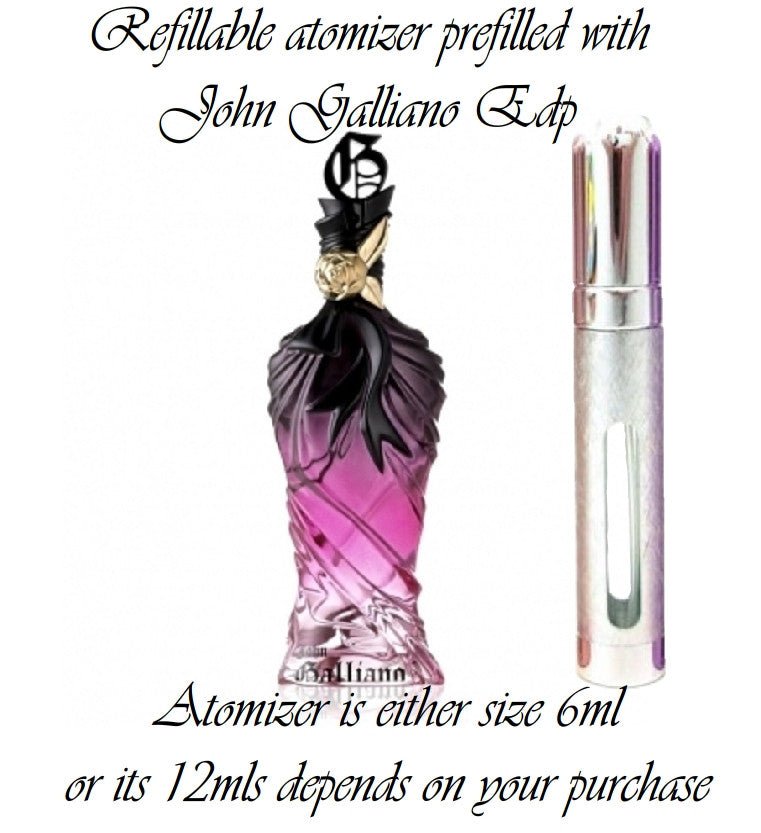 John Galliano Eau de Parfum perfume sample spray