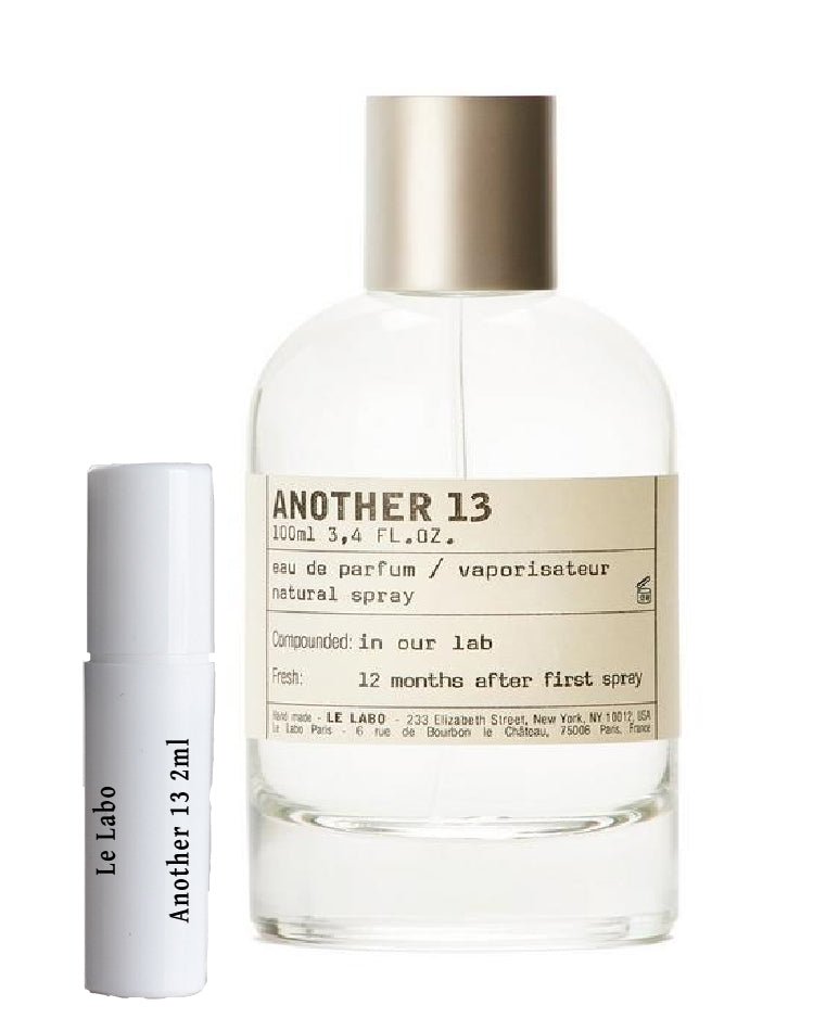 Le Labo Another 13 2ml 0.06 fl. oz parfymprov, Le Labo Another 13 2ml 0.06 fl. oz parfumeprøve, Le Labo Another 13 2ml 0.06 fl. oz parfumstalen, Le Labo Another 13 2ml 0.06 fl. oz muestra de parfum,