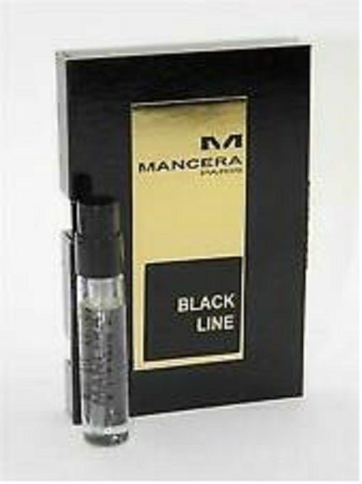 マンセラ ブラックライン 公式サンプル 2ml 0.07 fl. オンス、マンセラ ブラック ライン 2ml 0.06 fl。 オズ。 公式香水サンプル
