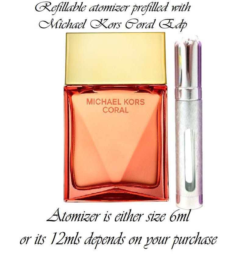 Spray de muestra de perfume Michael Kors Coral Eau De Parfum