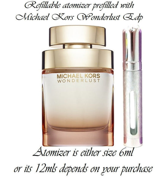 Michael Kors Wonderlust amostra de perfume em spray-Michael Kors-Michael Kors-creedamostras de perfumes