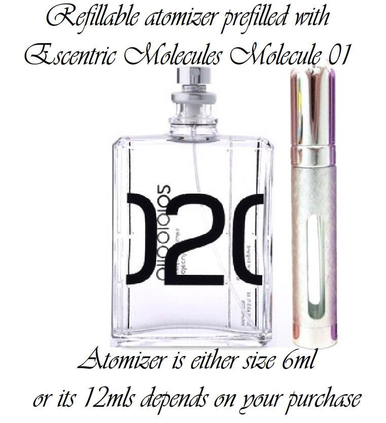 Escentric Molecules Molecule 02 atomizer parfüm numune spreyi