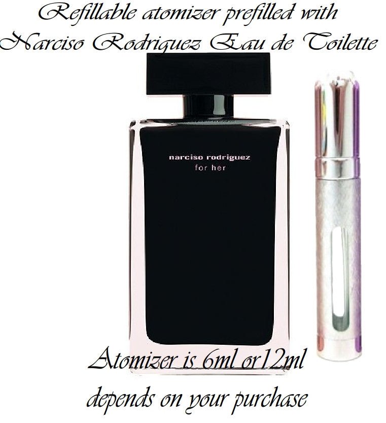 Narciso Rodriguez For Her Eau De Toilette échantillon de parfum vaporisateur