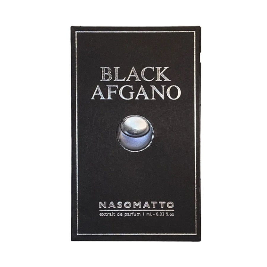 Mostre oficiale de parfum NASOMATTO BLACK AFGANO