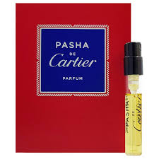 Échantillon de parfum officiel Pasha de Cartier Parfum