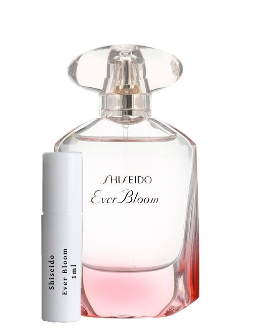 Frasco spray de amostra Shiseido Ever Bloom de 1ml